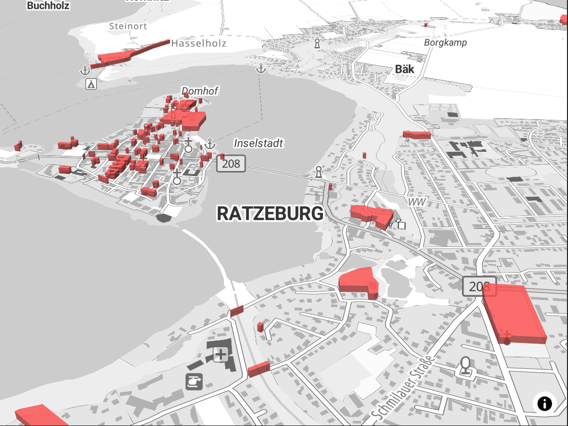 Kreis Herzogtum Lauenburg Map