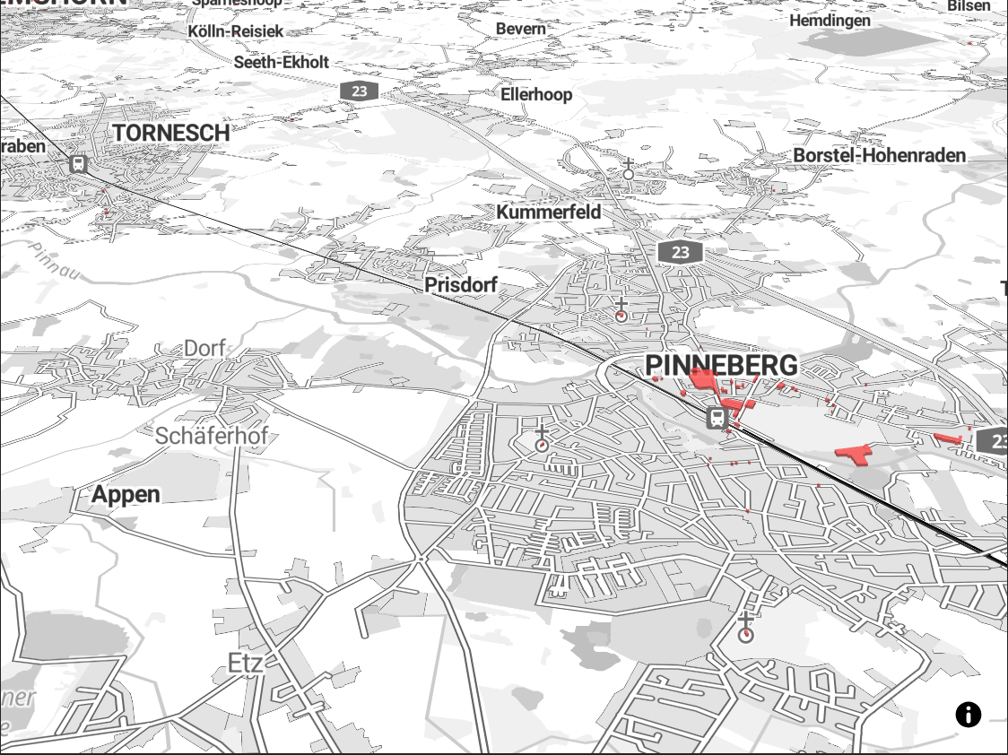 Kreis Pinneberg Map