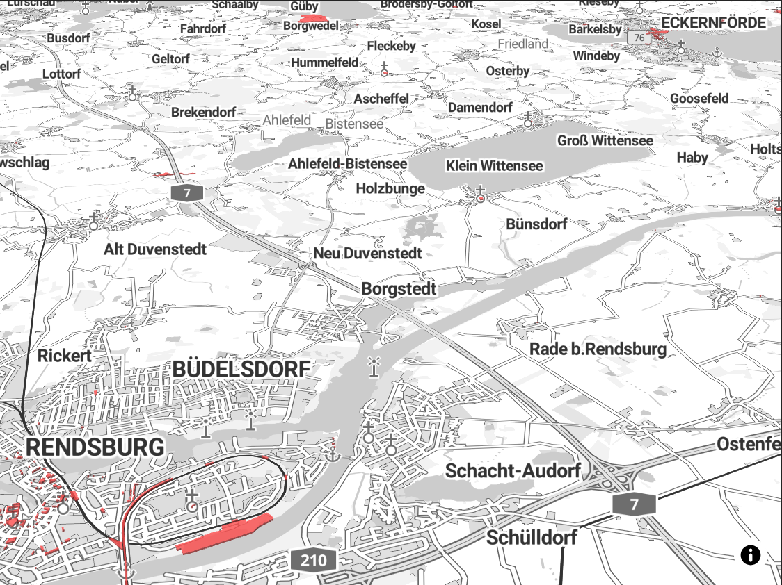 Kreis Rendsburg-Eckernförde Map