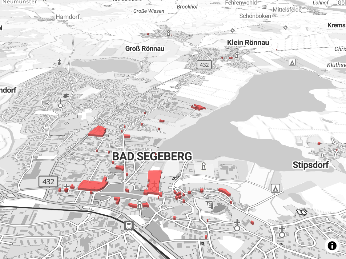 Kreis Segeberg Map