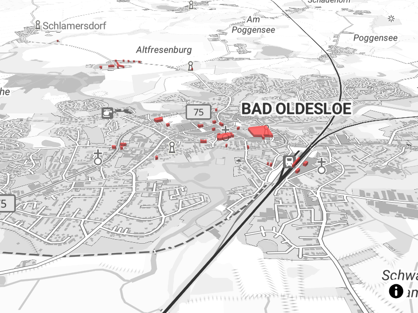 Kreis Stormarn Map